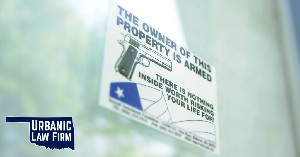 Business Owner Gun Rights Law In Oklahoma Firearms Attorney