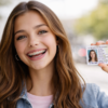 Teen driver smiling and holding up her driver’s license, representing Oklahoma save your license help and Oklahoma criminal defense by The Urbanic Law Firm.